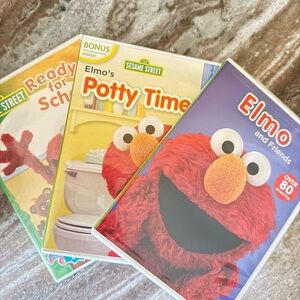 Sesame Street Elmo DVD Set